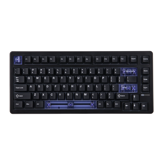 Teclado mecánico 75 por ciento Hot Swap montaje con junta cableado