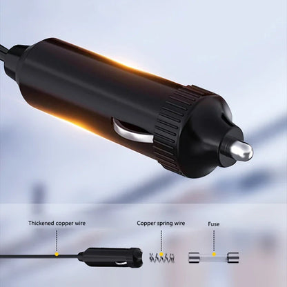 Autoheizung 3-in-1 12V/24V Windschutzscheiben-Enteiser Ventilator – Kompaktes Fahrzeug Armaturenbrett Klima Zubehör, Winter 2025 Sichereres Fahren