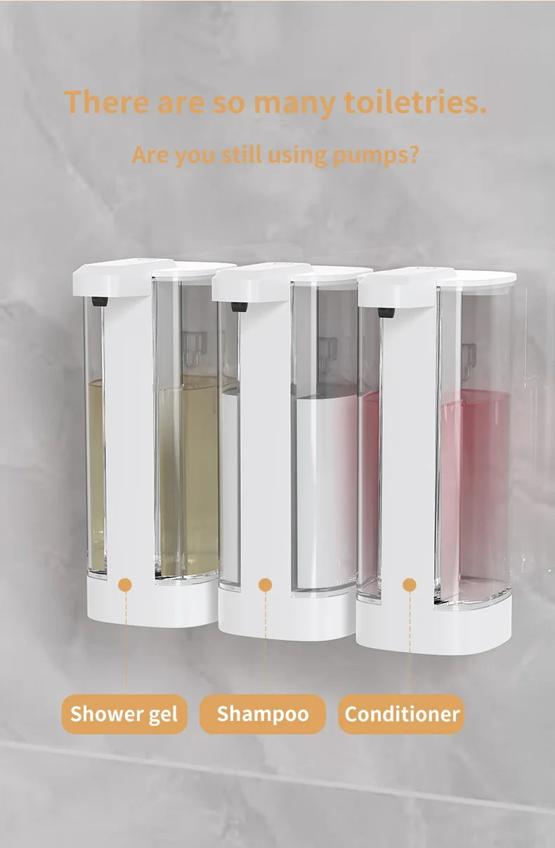 Automatic Sensor Soap Dispenser Touchless Kitchen Bathroom