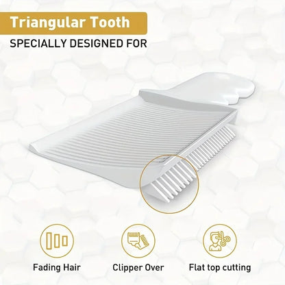 Fading Comb Professional Barber Clipper for Men Heat Resistant Fade Brush