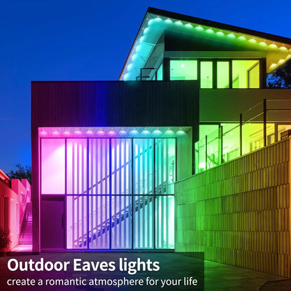 LED Eaves Lights Waterproof Remote Controlled Outdoor