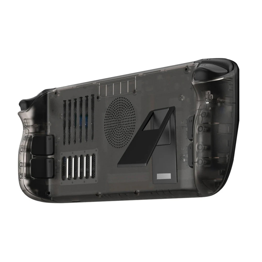 Cubierta trasera transparente para refrigeración de Steam Deck con soporte de soporte