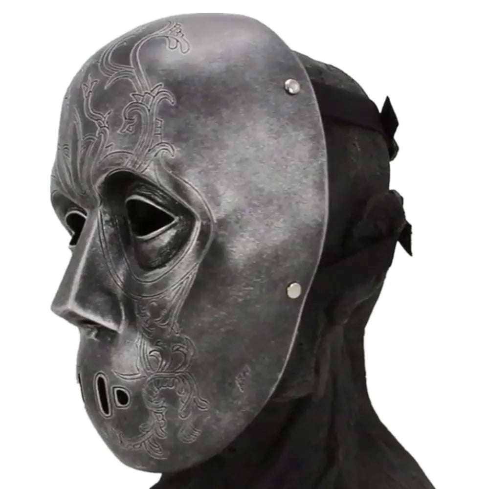 Harry Potter Dooddoenermasker van kunsthars voor cosplay, gemaskerd bal, Halloween en carnaval, Malfoy-rekwisiet 2026