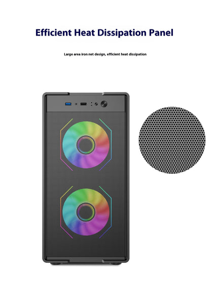 Mini ITX mATX 23L PC kabinet SFX ATX support kompakt chassis