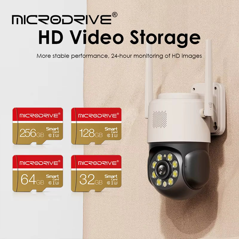 MicroDrive MicroSD Card Class 10 UHS-I U3 Memory Card High Speed TF Card