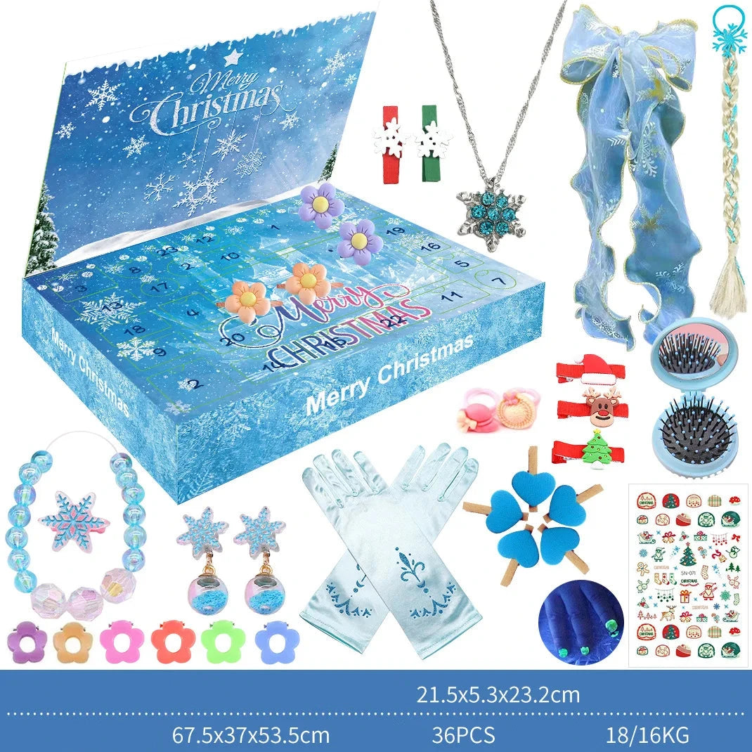 Christmas Mystery Box Advent Calendar - Blind Box Stress Relief Toys for Kids, Fun Holiday Gift