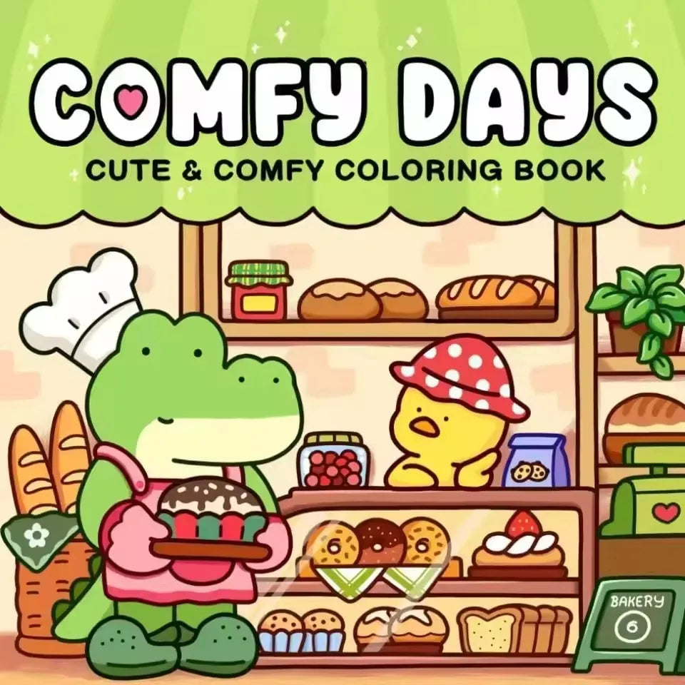 Halloween Coloring Book - Cozy Friends For Adults And Teens, Adorable Creepy Creatures, Fall 2025 Gift