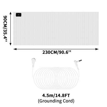 Earthing Grounding Bed Sheet 95 Cotton 5 Silver Fiber