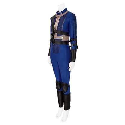 Fallout Vault nr. 33 Lucy MacLean-cosplaykostuum, jumpsuit voor volwassenen, Halloween- en tv-feestkostuum 2026