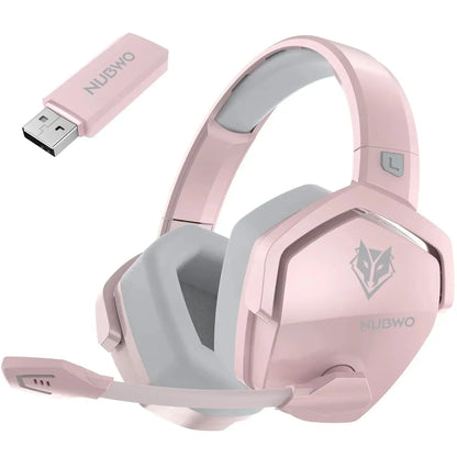 Wireless Gaming Headset With Mic Active Noise Cancellation