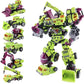 Transformation Robot Action Figure - Kids Deformation Toy, Movie-Inspired Design Giant 6-in-1 Devastator