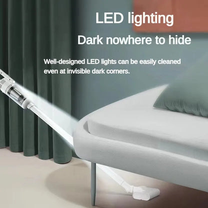 Krachtige Draadloze Handstofzuiger - Zuigkracht voor Huishoudelijke Reiniging & Auto Gebruik