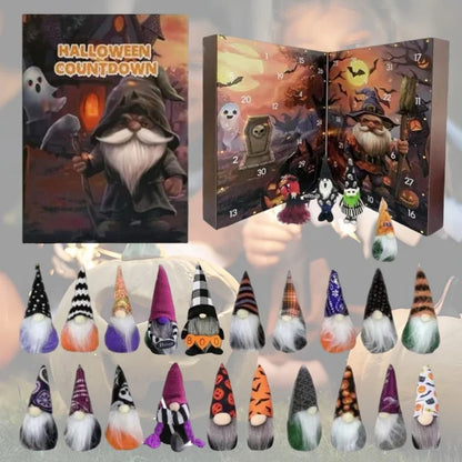 Halloween 24-Figure Gnome Countdown Calendar – 2025 Edition