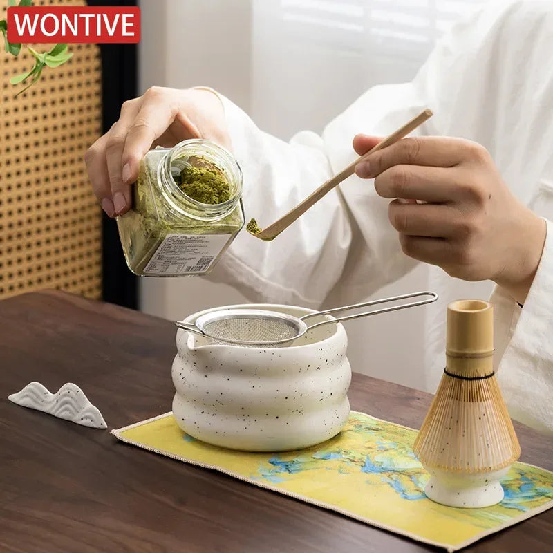 Matcha piskeris bambus Chasen tesæt te ceremoni nødvendigheder efterår 2025 skaber cremet skum miljøvenlig gave