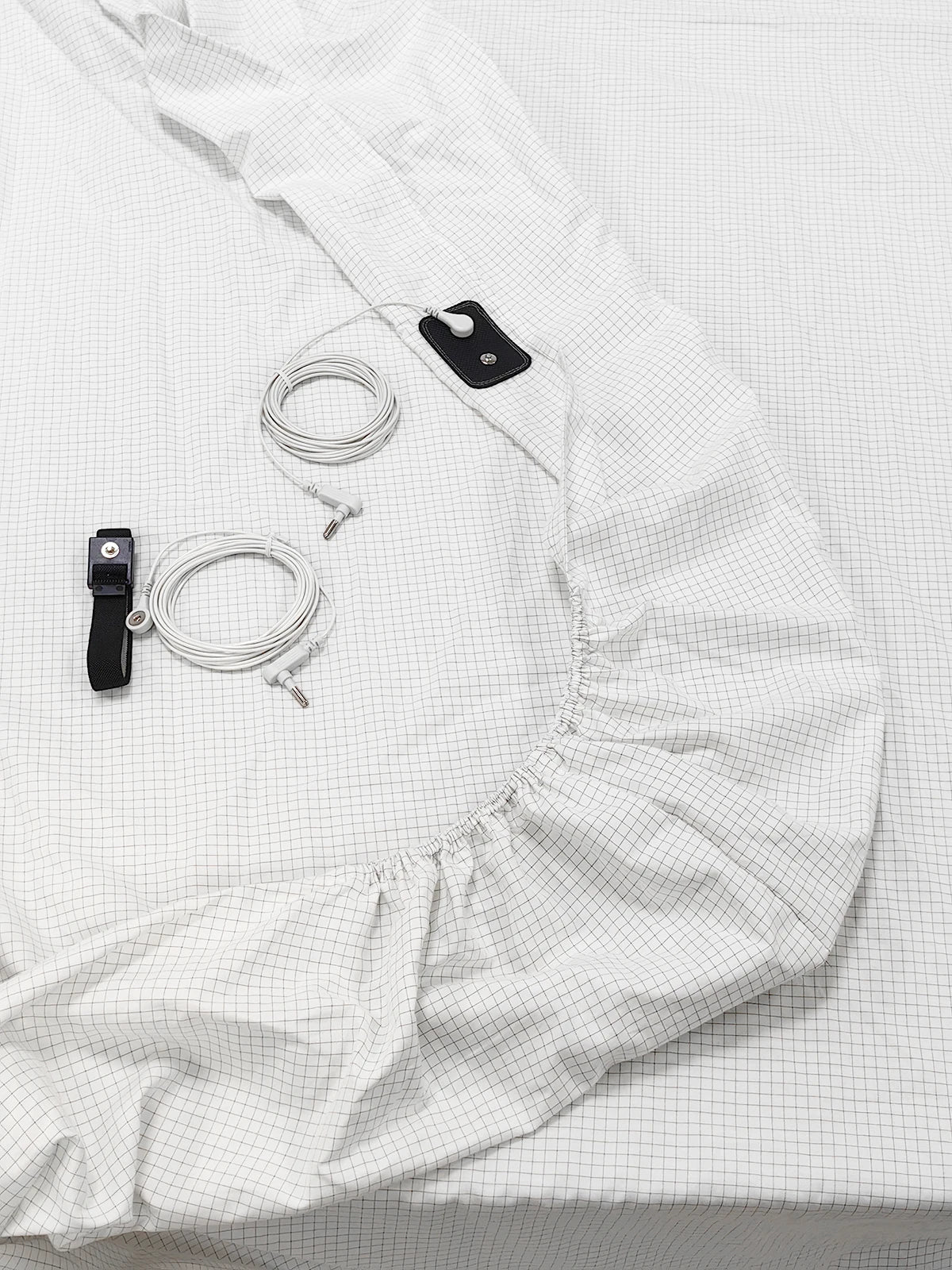 Earthing Silver Fiber Fitted Sheet Anti Static Grounding