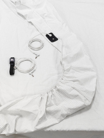 Earthing Fitted Sheet Ten Percent Silver Fiber Grounding