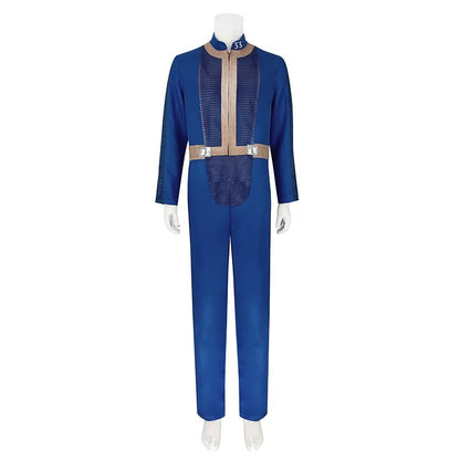 Fallout Vault nr. 33 Lucy MacLean-cosplaykostuum, jumpsuit voor volwassenen, Halloween- en tv-feestkostuum 2026