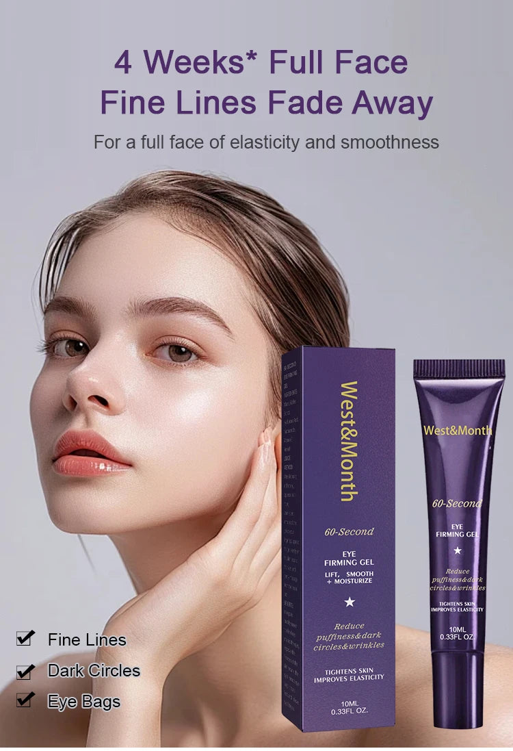Retinol Eye Bag Removal Cream – Anti-Wrinkle Firming Dark Circle Puffiness Eye Gel Skin Care 2026