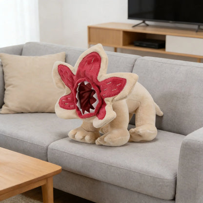 Demogorgon Plüschspielzeug Grau Weiche Monsterpuppe Halloween 2026 Geschenk Geschenkfertig Für Kinder