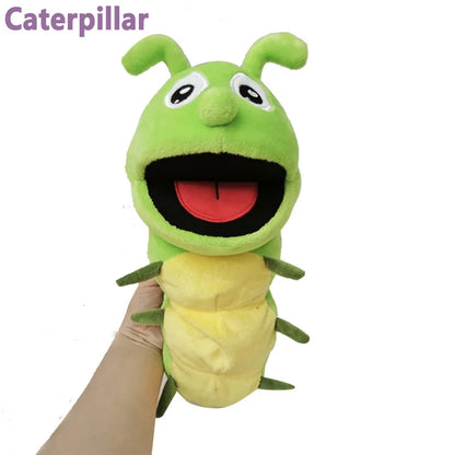 Marionette da dito insetto set di burattini in peluche per bambini personaggi insetti in cotone educativo regalo per il ritorno a scuola 2025