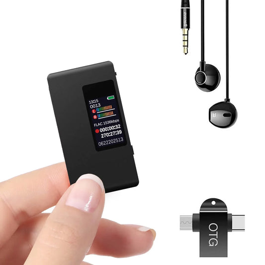 Mini Digital Discreet Voice Recorder For Kids Pocket