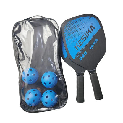 Variant image for Lightweight Pickleball Paddle Set with 2 Rackets, 4 Balls, Storage Bag for Adults and Kids, High-Quality Wood Construction-4