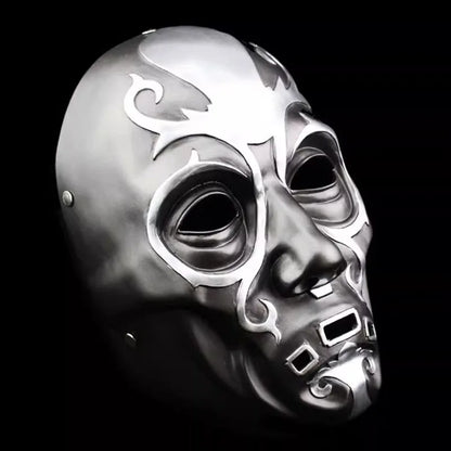 Harry Potter Dooddoenermasker van kunsthars voor cosplay, gemaskerd bal, Halloween en carnaval, Malfoy-rekwisiet 2026