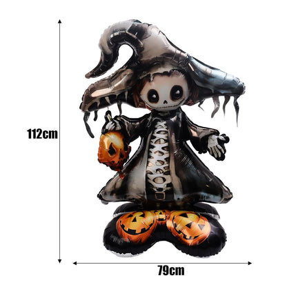 Halloween Luftballons Riesiger Folienaufsteller Partydekoration 2025