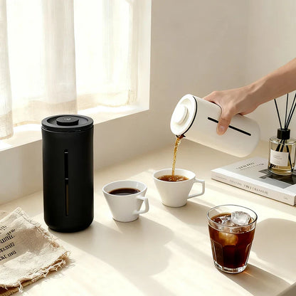 French Press Coffee Maker 450ml Heat Resistant Glass Stainless Steel Mesh Press Fall 2025 Personal Brew