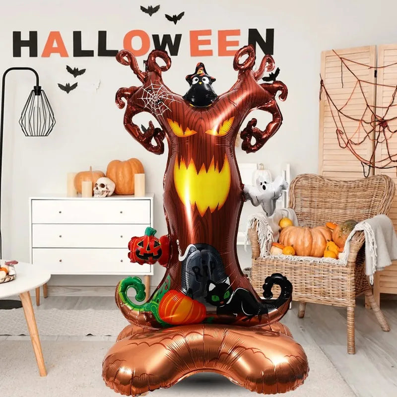 Halloween Luftballons Riesiger Folienaufsteller Partydekoration 2025
