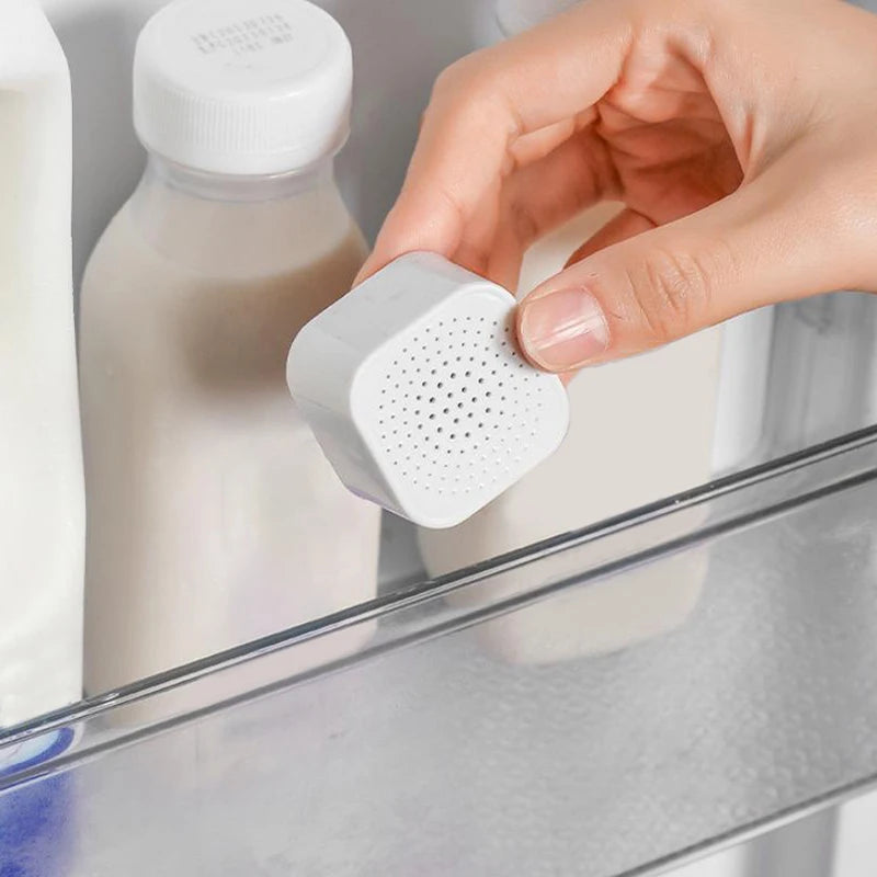 Aktivkohle Kühlschrank-Deodorantbeutel - Geruchsentfernung und Formaldehyd-Reduktion, 6/24er Pack, Frische für Zuhause