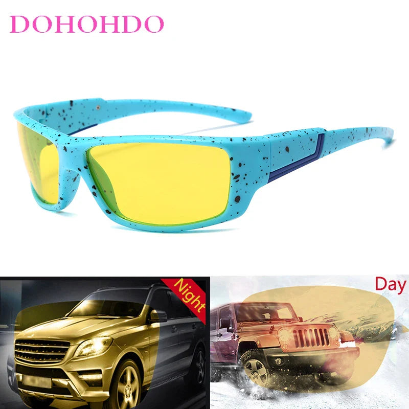 Nattseende solglasögon polariserade glasögon hösten 2025 synförbättring för nattkörning UV400