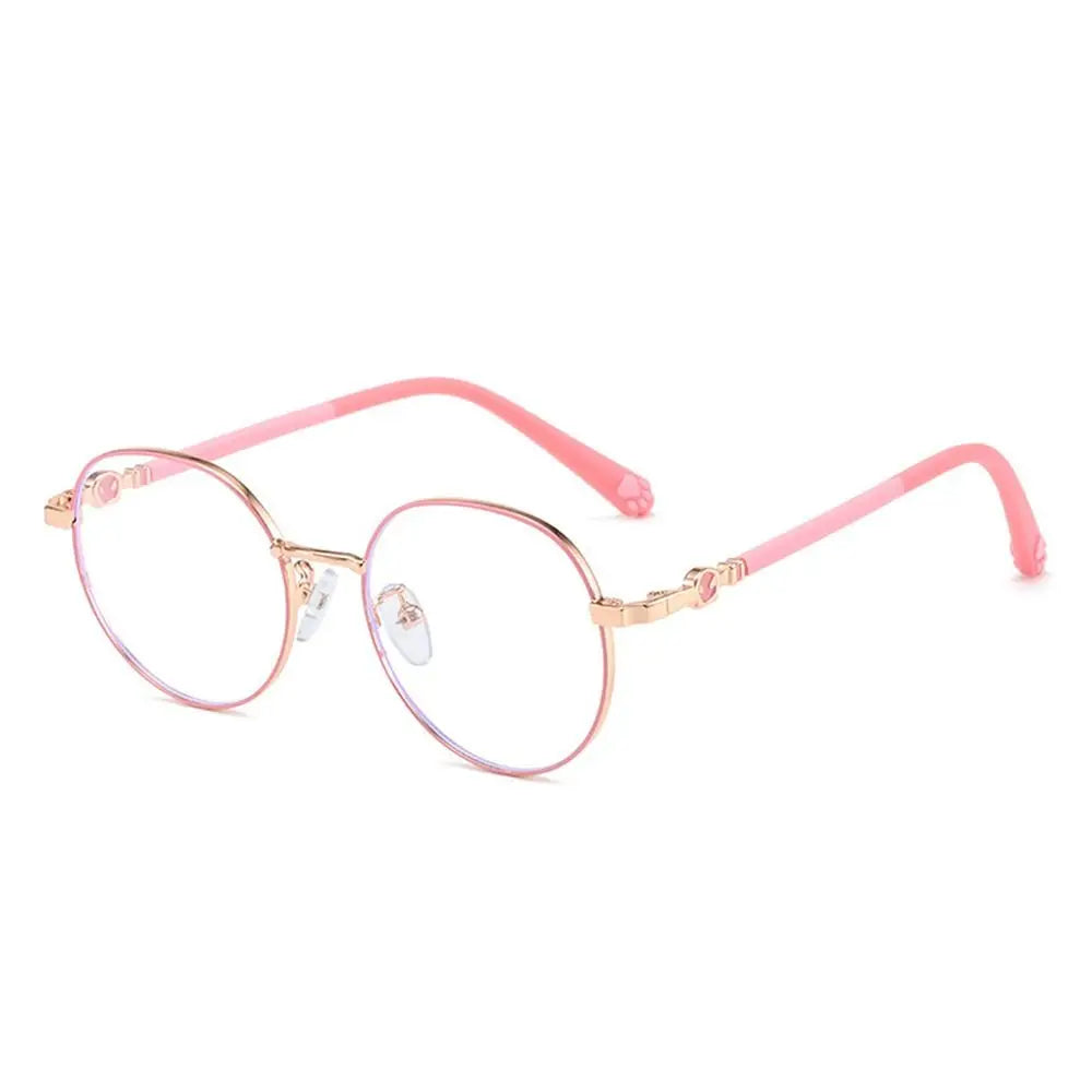 Anti Blue Light Glasses For Kids Classic Metal Frame Eyewear Back To School 2026 Eye Protection