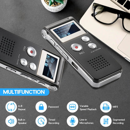 Voice Recorder Voice Activated Mini Recorder for Lectures