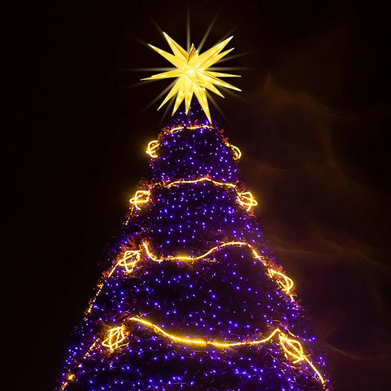 LED-Sternlicht Bluetooth App-Steuerung RGB Sternlampe, Halloween 2025 Party Hof Baum Dekor, Anpassbares Geschenk