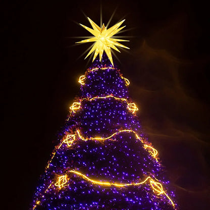 LED-Sternlicht Bluetooth App-Steuerung RGB Sternlampe, Halloween 2025 Party Hof Baum Dekor, Anpassbares Geschenk