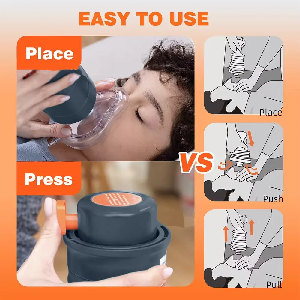 Choking Rescue Device Portable First Aid CPR Emergency Tool for Adults and Children Travel Home Safety 2026