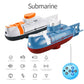 Remote Control Mini Submarine - Waterproof Diving Toy for Kids, Christmas & New Year Gift