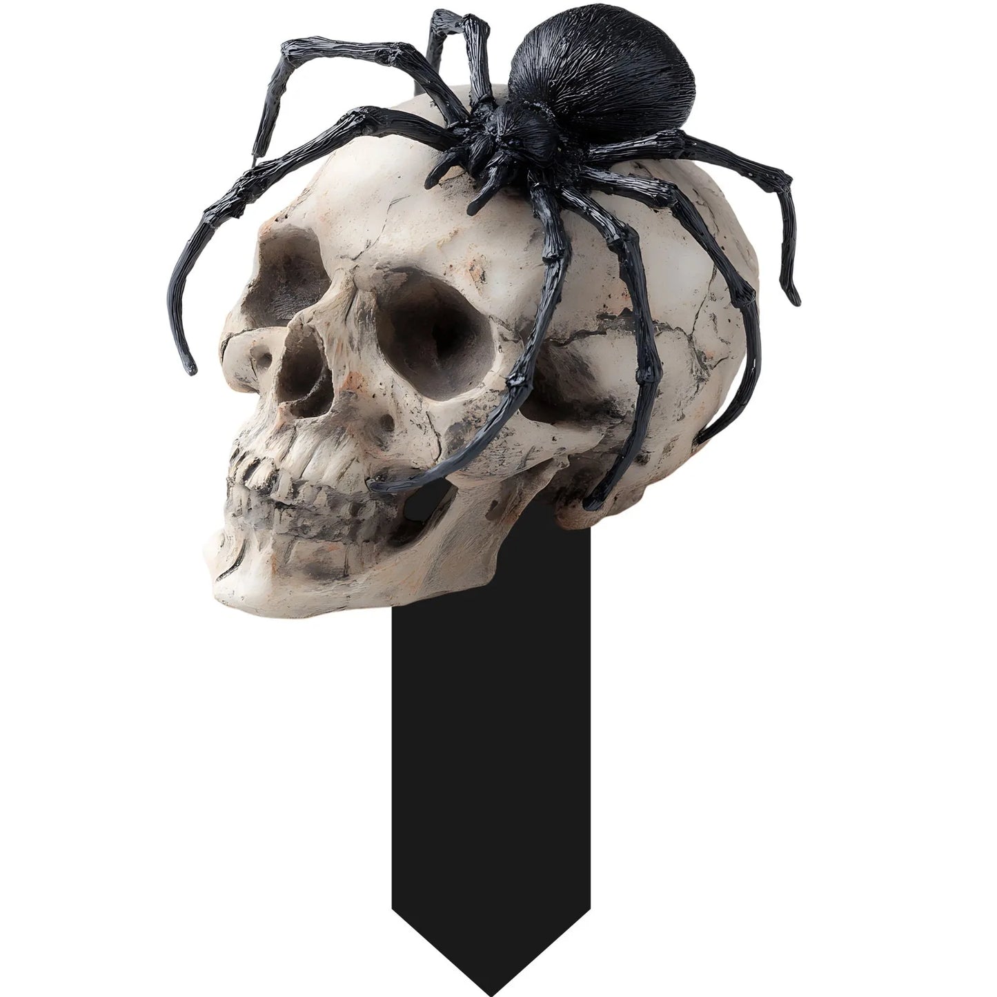 Halloween Havepæle Plastik Uhyggelige Tegneserie Havepynt Efterår 2025 Udendørs Gårdhave Dekoration Let Opsætning
