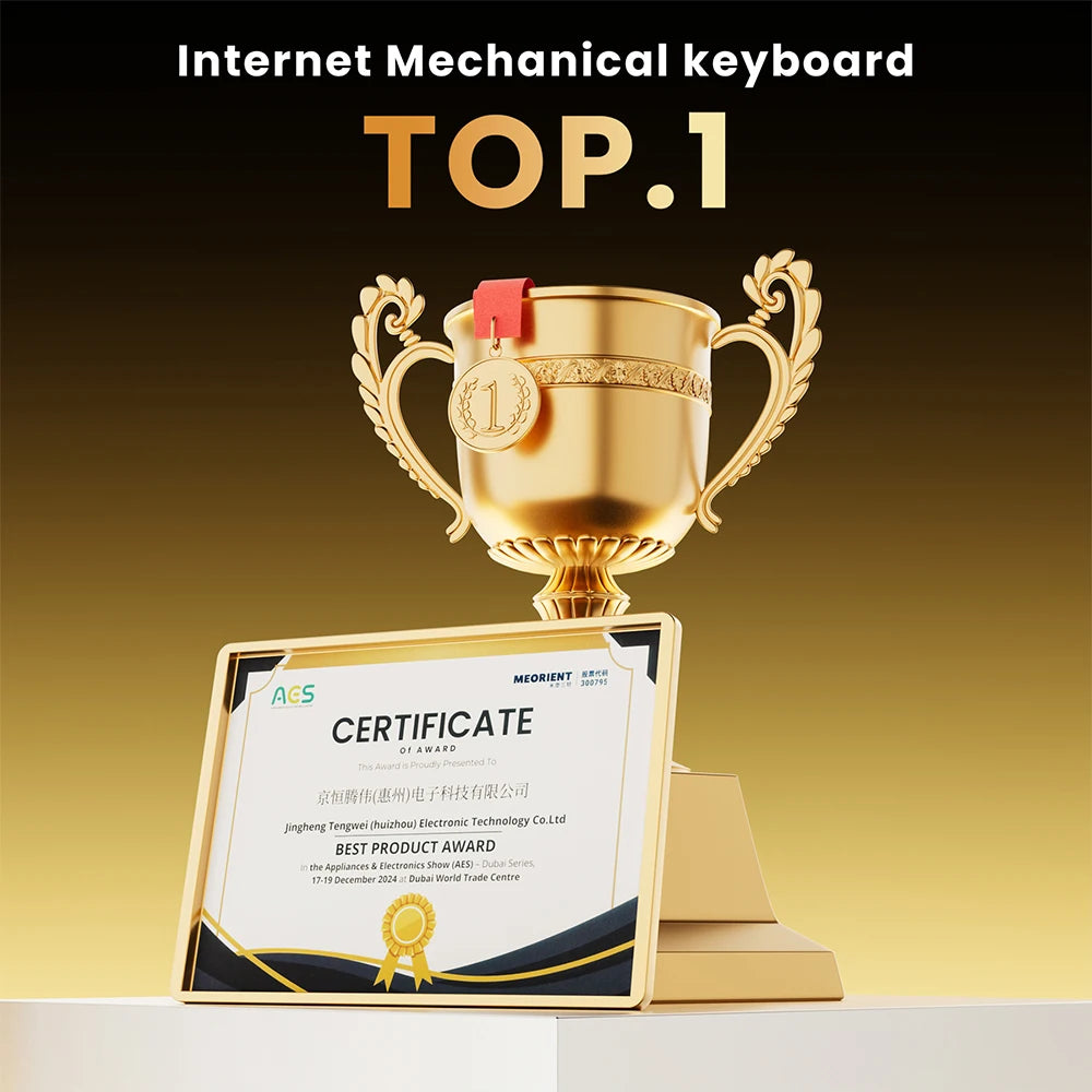 Teclado mecánico R75 junta 80 teclas RGB Hot Swap español