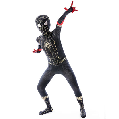 Miles Morales Spider-Man zentai-bodysuit, cosplaykostuum voor kinderen en volwassenen, superheldenkostuum Halloween 2026