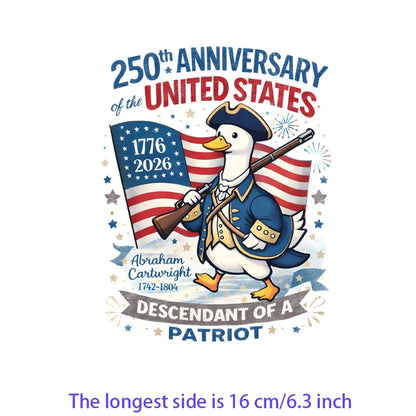 Iron On Patches USA Flag Bald Eagle Heat Transfer Set Patriotic 4th Of July DIY Clothing Decor 2026