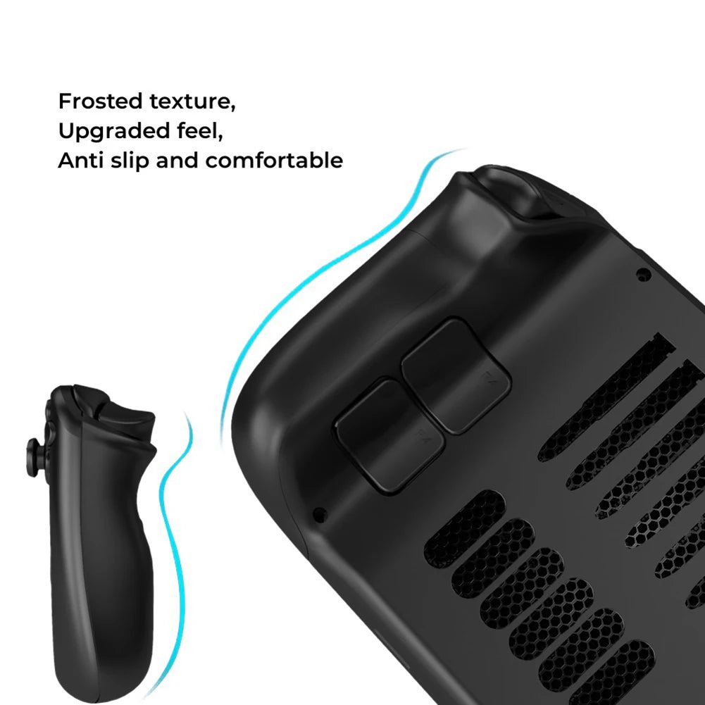 Cubierta trasera transparente para refrigeración de Steam Deck con soporte de soporte