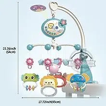 Muzikale Baby Mobiel Projectie Afstandsbediening Pasgeboren Sensorische Speelgoed