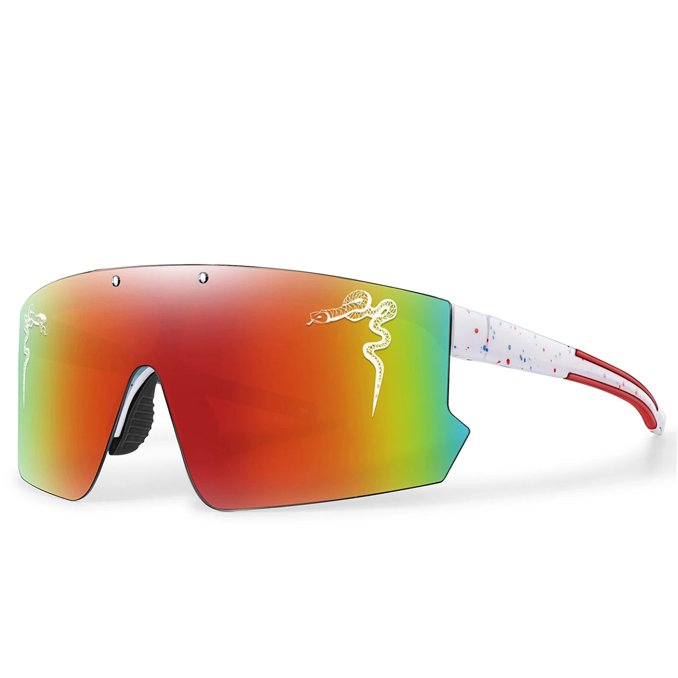 Lightweight unisex sports sunglasses – UV400 polycarbonate lenses, cycling, running, fishing