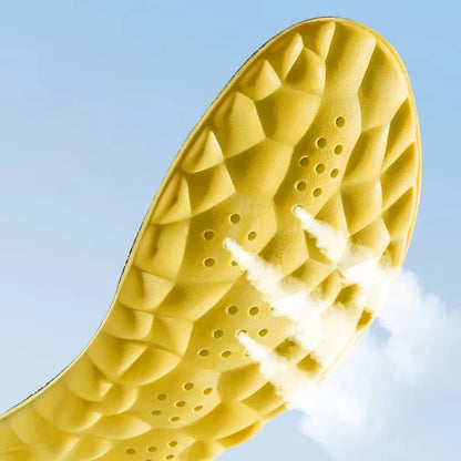 Insoles Sports Orthopedic Breathable 4D Cloud PU Sole Back to School 2025 Shock Absorption