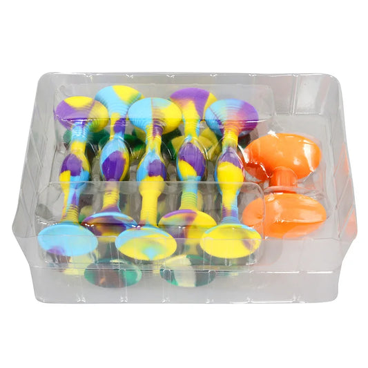 Set di 7PCS Dardi in Silicone - Baseball a Suzione Appiccicosa per Divertimento all'Aperto, Decompressione per Adulti