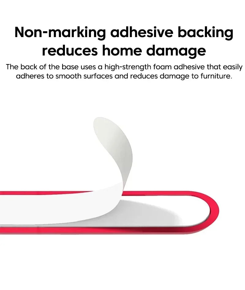Organizzatore per cavi USB Clip in silicone per cavi Supporto da scrivania