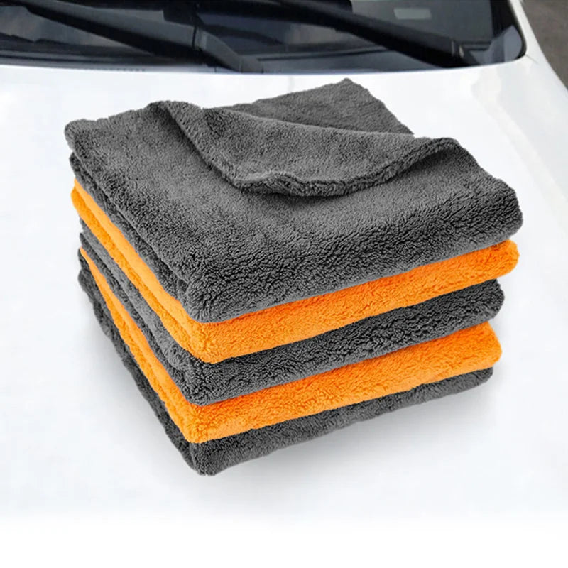 Microfiber Towels For Car Detailing, Thick 600GSM Drying Cloths, Ultra Absorbent Auto Care Essential, Fall 2025 Trend