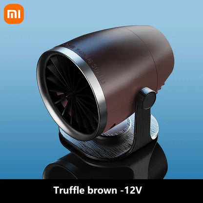 Autoheizung 3-in-1 12V/24V Windschutzscheiben-Enteiser Ventilator – Kompaktes Fahrzeug Armaturenbrett Klima Zubehör, Winter 2025 Sichereres Fahren